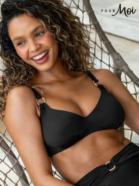 Pour Moi Black Samoa Bikini Top (F28007) | €50