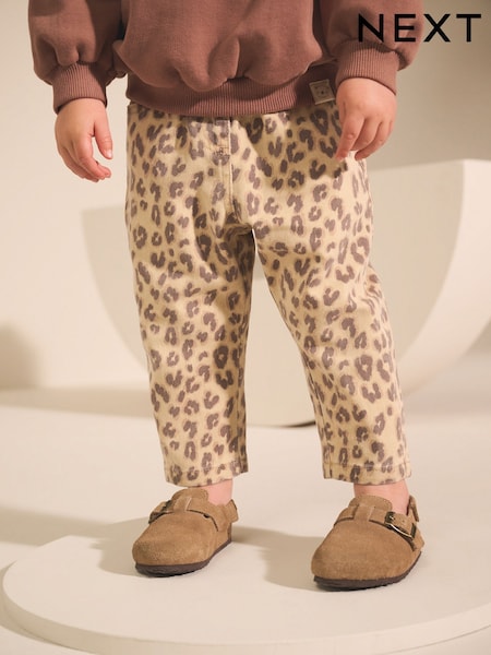 Leopard Print Mom Jeans (3mths-7yrs) (F28066) | R$ 120 - R$ 135