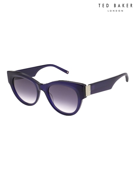 Синий - Ted Baker Farah TB1766 Sunglasses (F28227) | €131