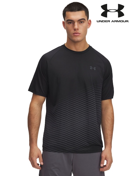 Under Armour Black Tech Short Sleeve Crew Sweatshirt (F28279) | R$ 315