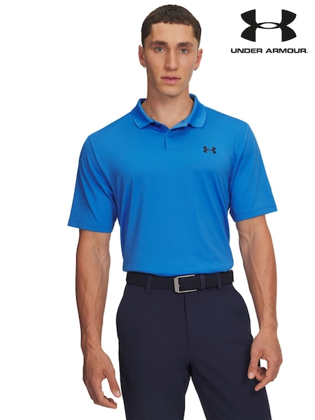 Under Armour Blue Matchplay Short Sleeve Polo Shirt (F28291) | R$ 395