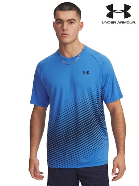 Under Armour Blue Tech Short Sleeve Crew Sweatshirt (F28292) | R$ 315