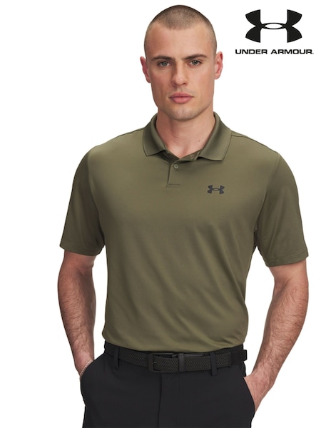 Under Armour Green Matchplay Short Sleeve Polo Shirt (F28310) | €51