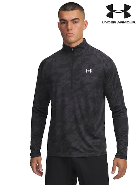 Under Armour Black Tech 1/2 Zip Sweatshirt (F28389) | R$ 395