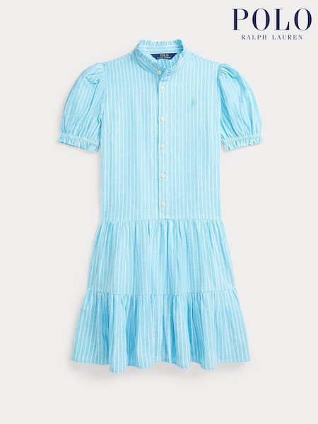 Albastru deschis - Polo Ralph Lauren Cotton Lenjerie de pat Day Rochie (F28446) | 1,080 LEI