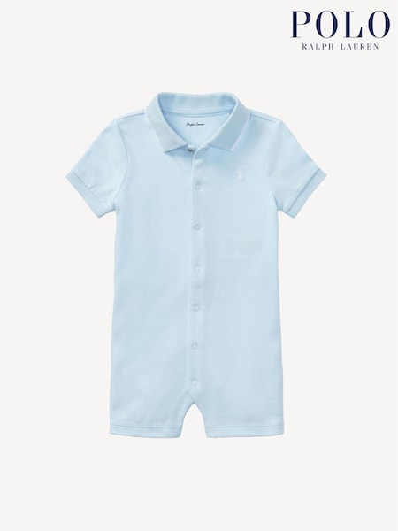 Polo Ralph Lauren Baby Boys Interlock Polo Shortall Rompersuit (F28448) | 92 €