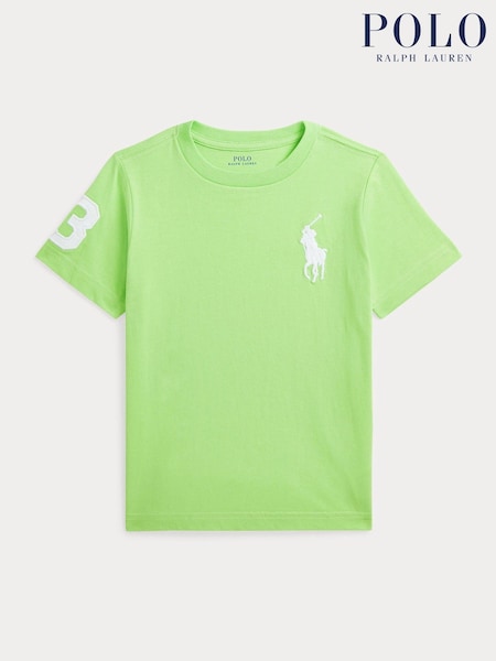 Polo Ralph Lauren Yellow Boys Big Pony Jersey T-Shirt (F28449) | €60