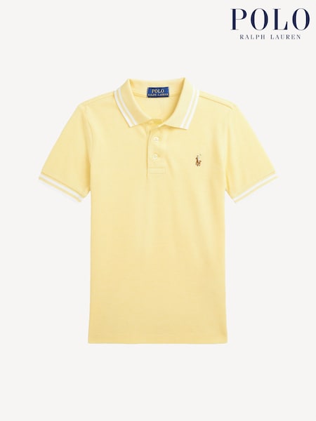 Amarillo - Polo Ralph Lauren Tipped Polo Shirt (F28498) | 106 € - 112 €