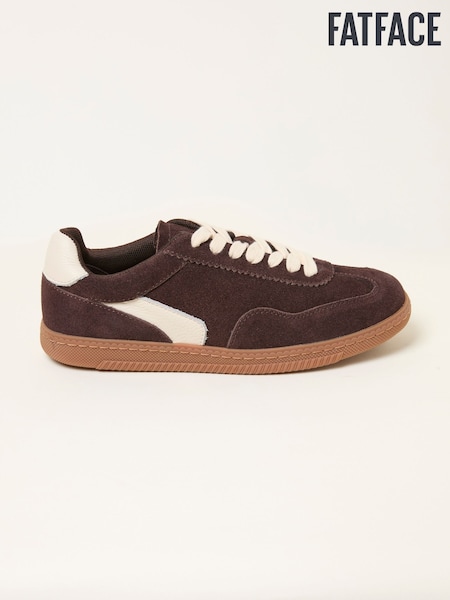 FatFace Fia Brown Retro Trainer (F28531) | €77.50