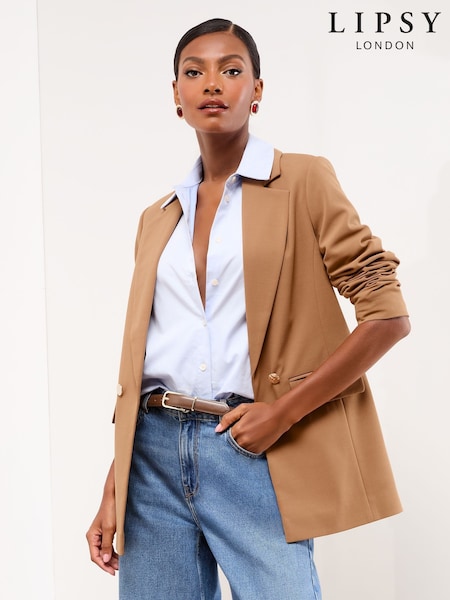Lipsy Camel Relaxed Blazer (F28816) | €86
