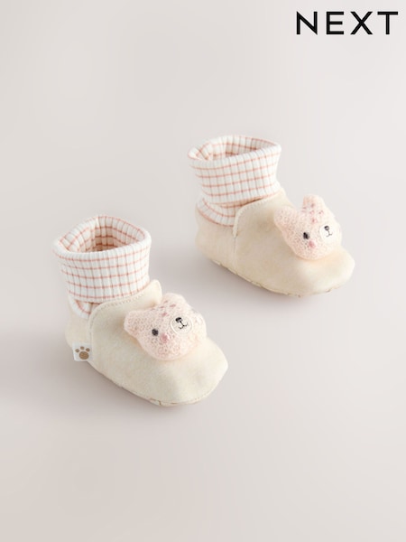Neutral Bear Baby Sock Top Boots (0-18mths) (F28827) | €15