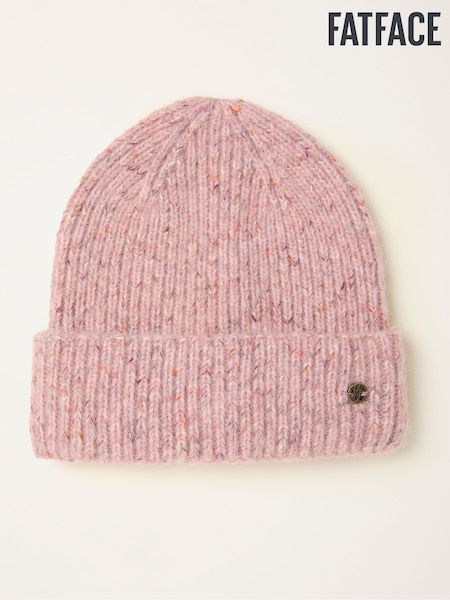 FatFace Pink Nep Beanie (F28847) | AED116