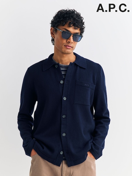 A.P.C. Blue Veste Matti Jumper (F28912) | R$ 3.160