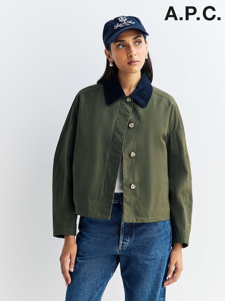 A.P.C. Green Becca Jacket (F28915) | R$ 3.555