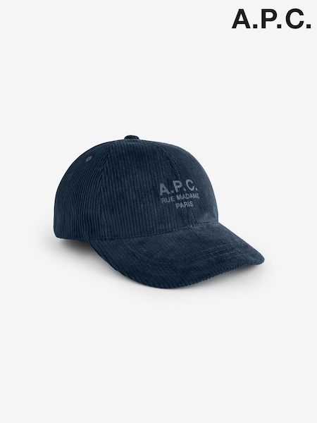 A.P.C. Blue Casquette Charlie Rue Madame Hat (F28971) | R$ 870