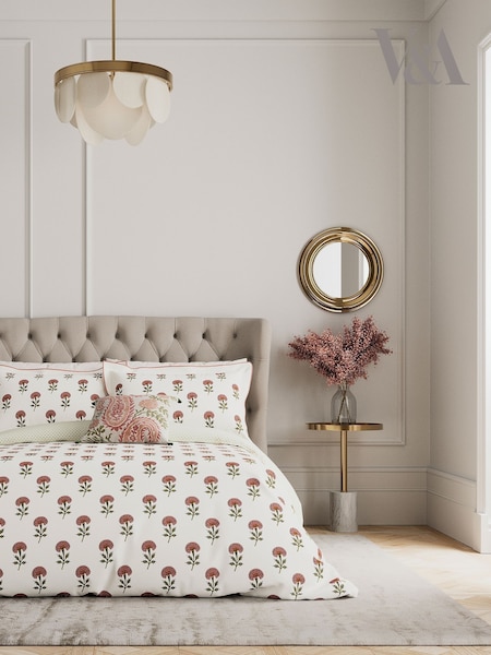 V&A Rose Regal Marigold Duvet Cover and Pillowcase Set (F29390) | €81 - €136