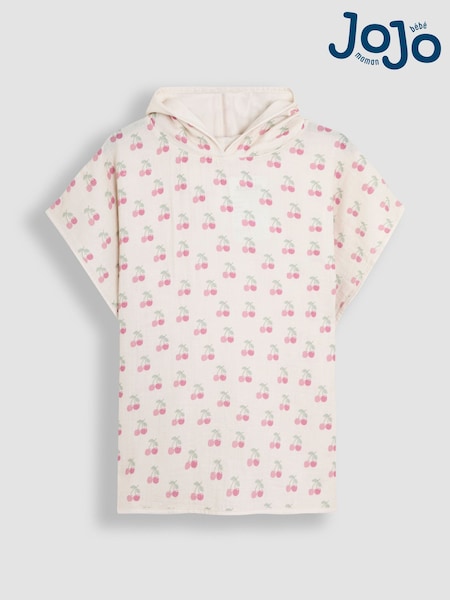 JoJo Maman Bébé Cream Muslin Poncho (F29609) | 1,442 UAH - 1,562 UAH