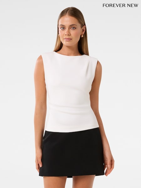 Forever New Chloe Shoulder Pad Top (F29661) | 365 LEI