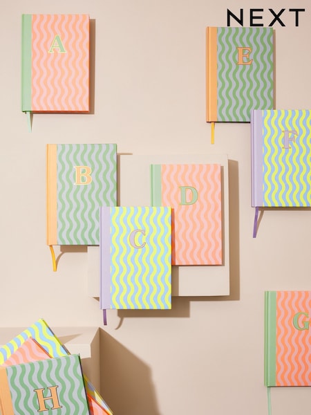 Alphabet A5 Lined Hardback Notebook (F29800) | 11 €
