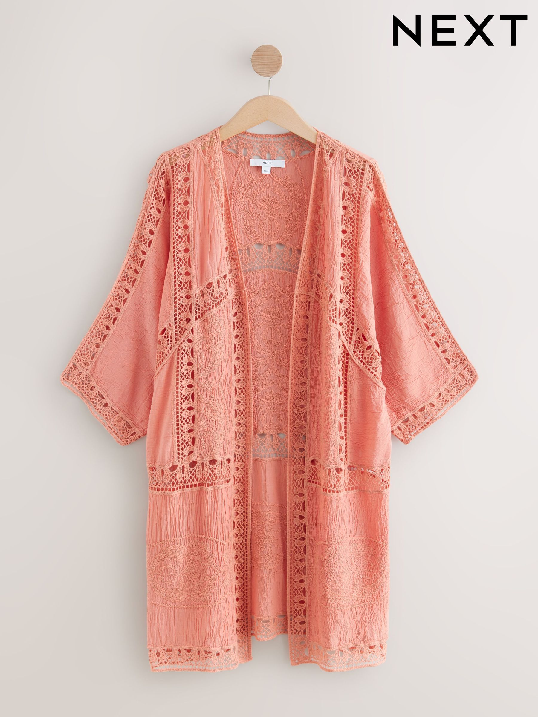 Buy Women's Holiday Shop Black Cotton Kimono Online | Next Japan