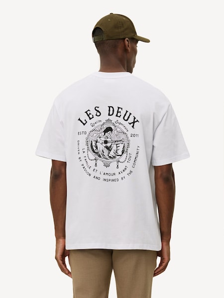 Les Deux White Passion T-Shirt (F30296) | AED349