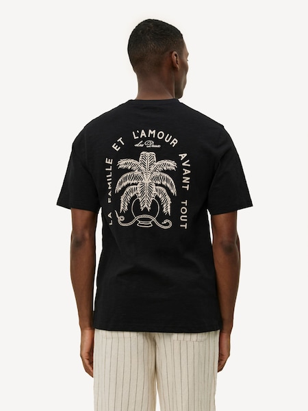 Les Deux Black Diaz T-Shirt (F30303) | AED291