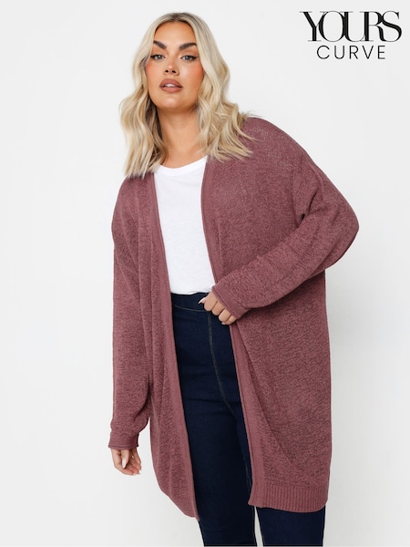 Yours Curve Tape Yarn Cardigan (F30410) | € 41