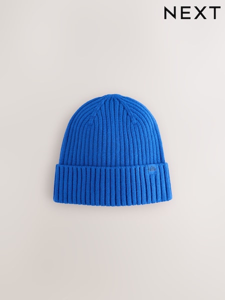Cobalt Blue Knitted Beanie Hat (1-16yrs) (F30952) | €8 - €9