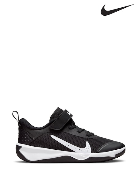 Nike Black/White Junior Omni Court Trainers (F31123) | €44
