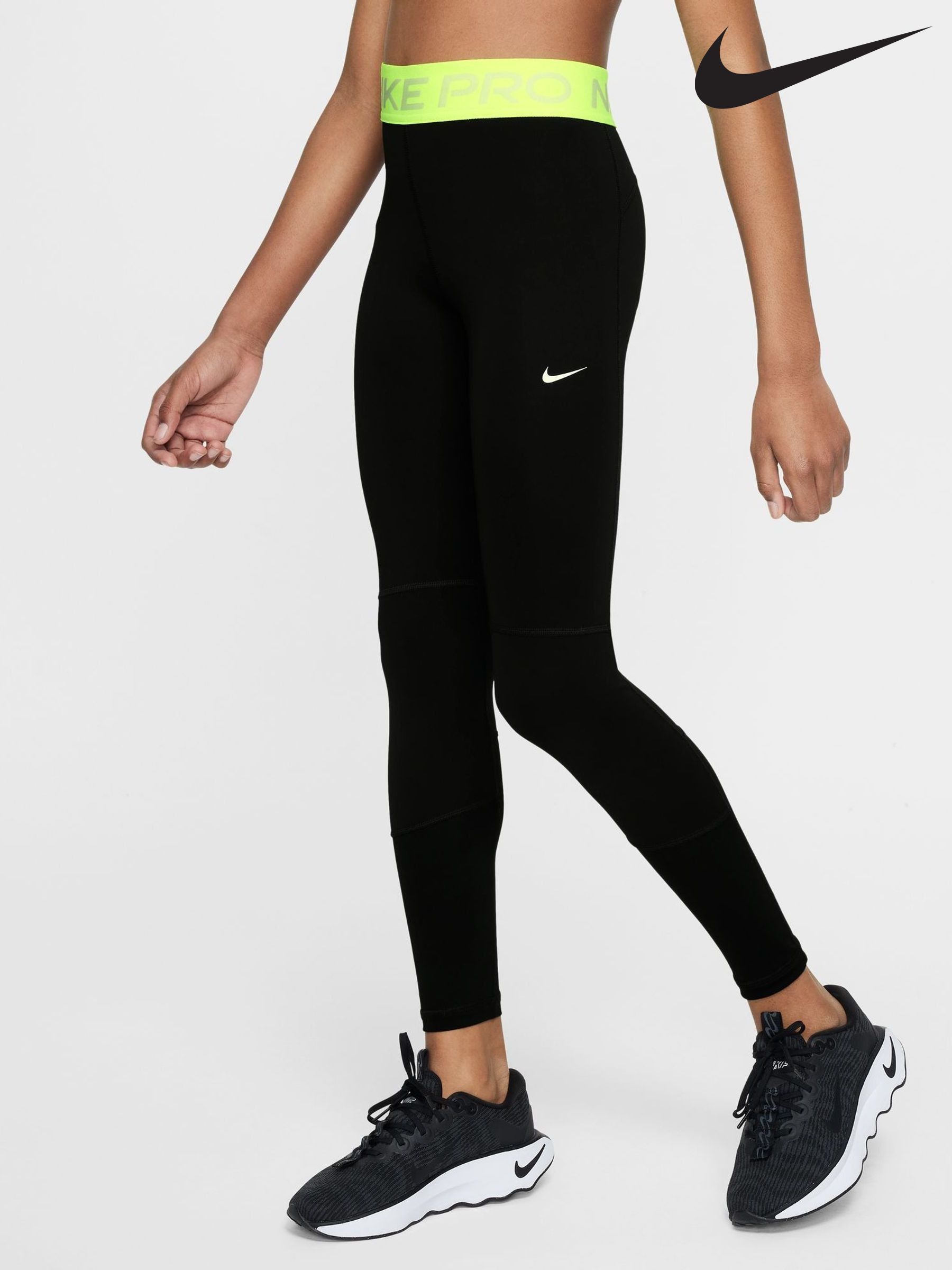 nike colour block tights