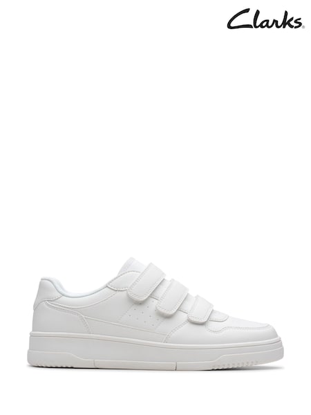 Clarks Black Older Boys Canyon Way Trainers (F31332) | €50