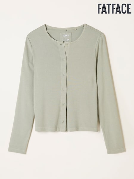 FatFace Button Through Rib Top (F31549) | ‏146 ر.ق.