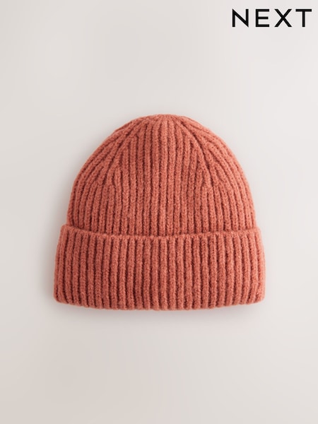 Orange Fluffy Beanie (1-16yrs) (F31677) | €7 - €8