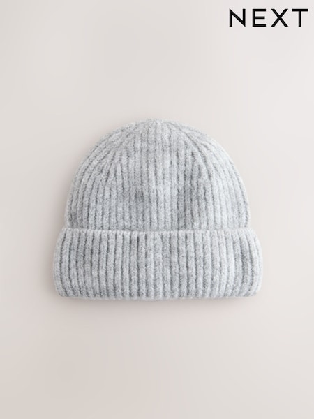 Grey Fluffy Beanie (1-16yrs) (F31683) | €7 - €8