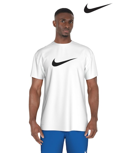 Nike DriFIT Specs Short Sleeve Logo Rash Vest (F31702) | 268 LEI
