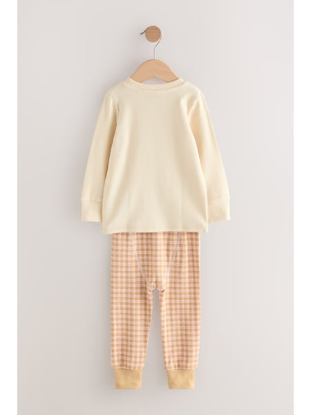 Pink/Cream Bunny Applique Snuggle Pyjamas 3 Pack (9mths-9yrs) (F31890) | €35 - €43