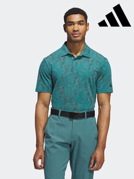 adidas Golf Ultimate365 Textured Print Polo Shirt (F31912) | AED291