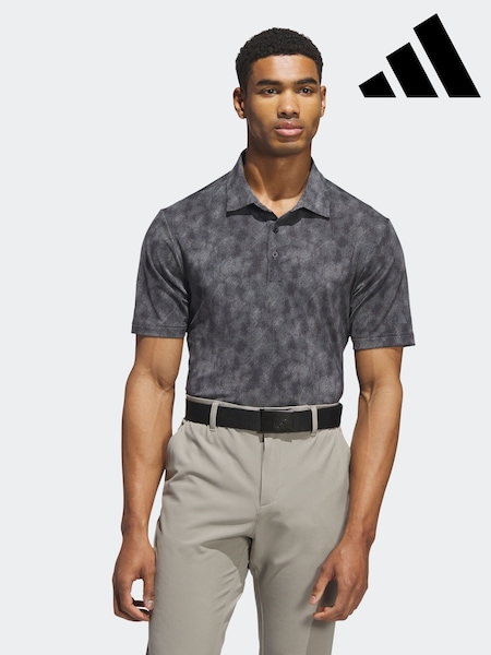 adidas Golf Ultimate365 Textured Print Polo Shirt (F31913) | €63