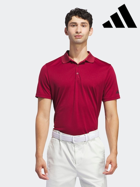 Rojo burdeos - adidas Golf Polo Shirt (F31918) | 50 €