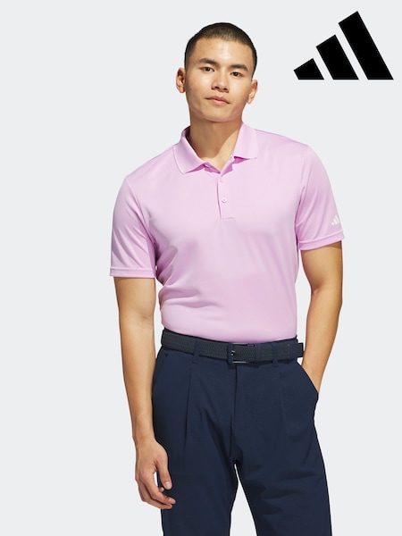 Lila mov - Tricou polo adidas Golf  (F31920) | 261 LEI