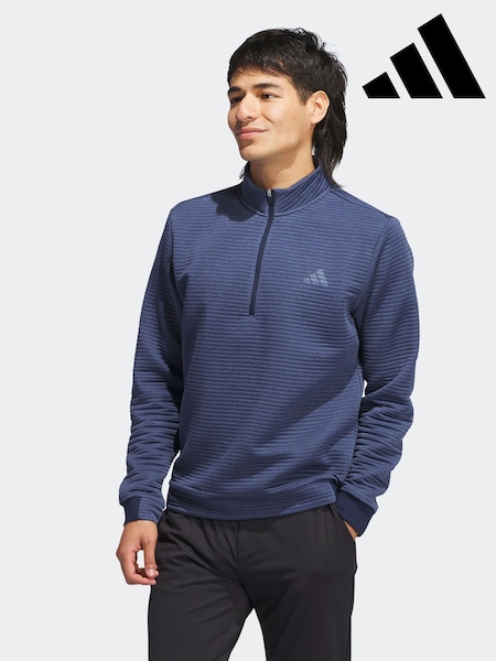 adidas Golf Ultimate365 Dwr Textured Quarter Zip Sweatshirt (F31924) | AZN 138