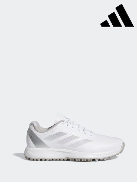 adidas Golf Kids White/Silver Adizero ZG Spikeless Trainers (F32021) | €95