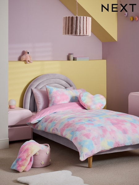 Multi Ombre Cosy Fleece Duvet Cover and Pillowcase Set (F32036) | €31 - €44