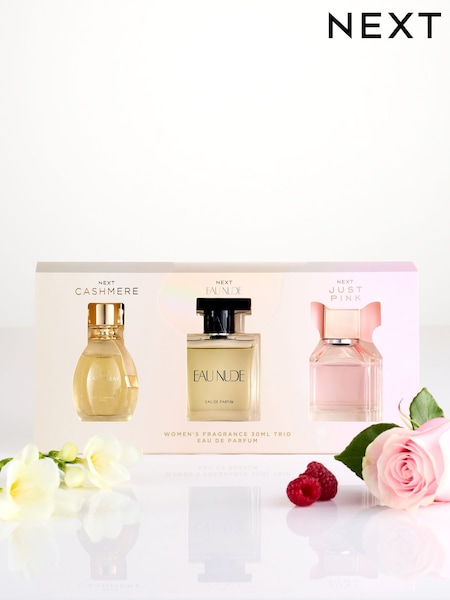 Set of 3 Cashmere, Eau Nude and Just Pink 30ml Perfume Gift Set (F32190) | €35