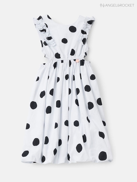 Amari White - Angel & Rocket Spotty Bubble Hem Dress (F32324) | ‏237 ر.س.‏ - ‏266 ر.س.‏