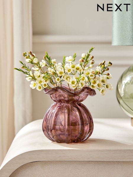 Pink Mini Glass Confetti Vase (F32513) | AED56