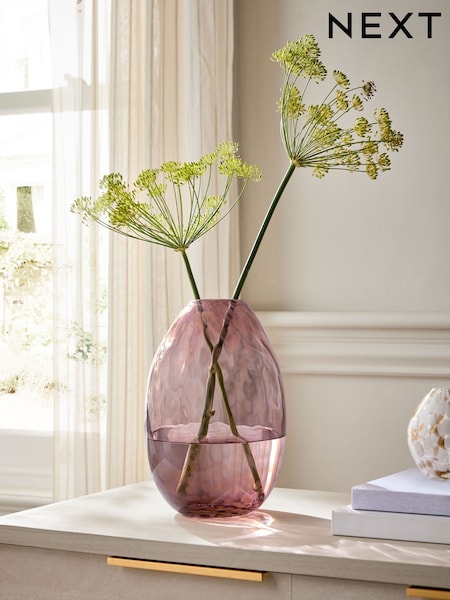 Pink Medium Glass Confetti Vase (F32514) | €29