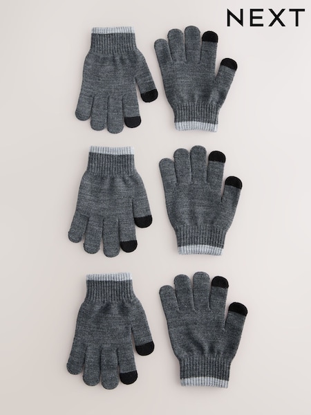 Anthrazitgrau - Magic Gloves 3 Packs (3-16yrs) (F32613) | 9 € - 10 €