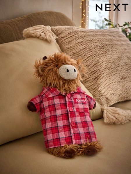 Natural Hamish the Highland Cow Hot Water Bottle (F32617) | €26