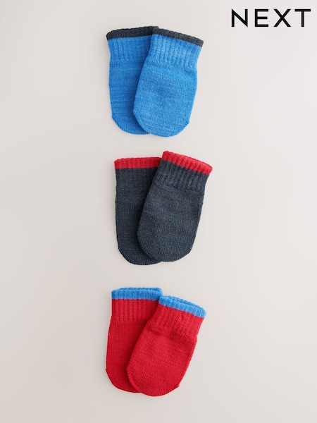 Rojo/azul - Magic Mittens Gloves 3 Packs (3mths-6yrs) (F32664) | 7 €